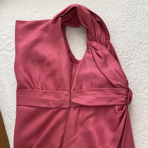 Saks Fifth Avenue Pink Empire Waist Dress Small - Picture 5 of 12